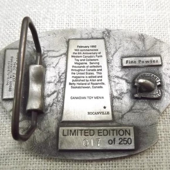 Canadian Toy Magazine 6th Anniversary Belt Buckle - Picture 3 of 8